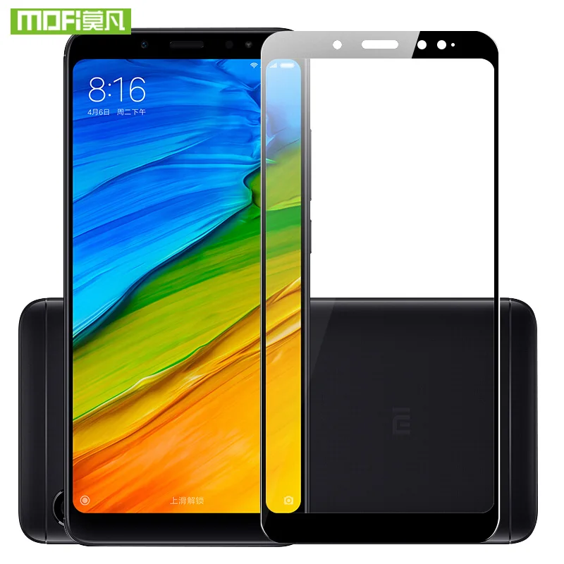 Mofi для Xiaomi redmi Note 5 Pro защита экрана Закаленное стекло пленка крышка 3D изогнутая 9H