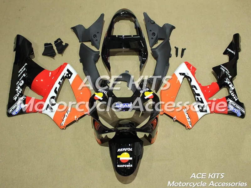 

Новый ABS обтекатель мотоцикла для HONDA CBR900RR 929 2000 2001 CBR900RR 929 00 01 впрыска тела всех видов цвета No.337