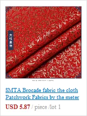 SMTA 50*150 см парча атласная ткань Лоскутная Ткань по метру Хлопчатобумажная Ткань Лоскутные аксессуары D30