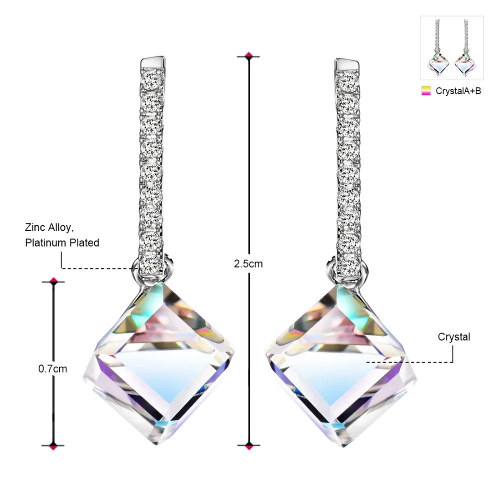 Neoglory модные длинные большие квадратные Висячие серьги для женщин 2020 горячие