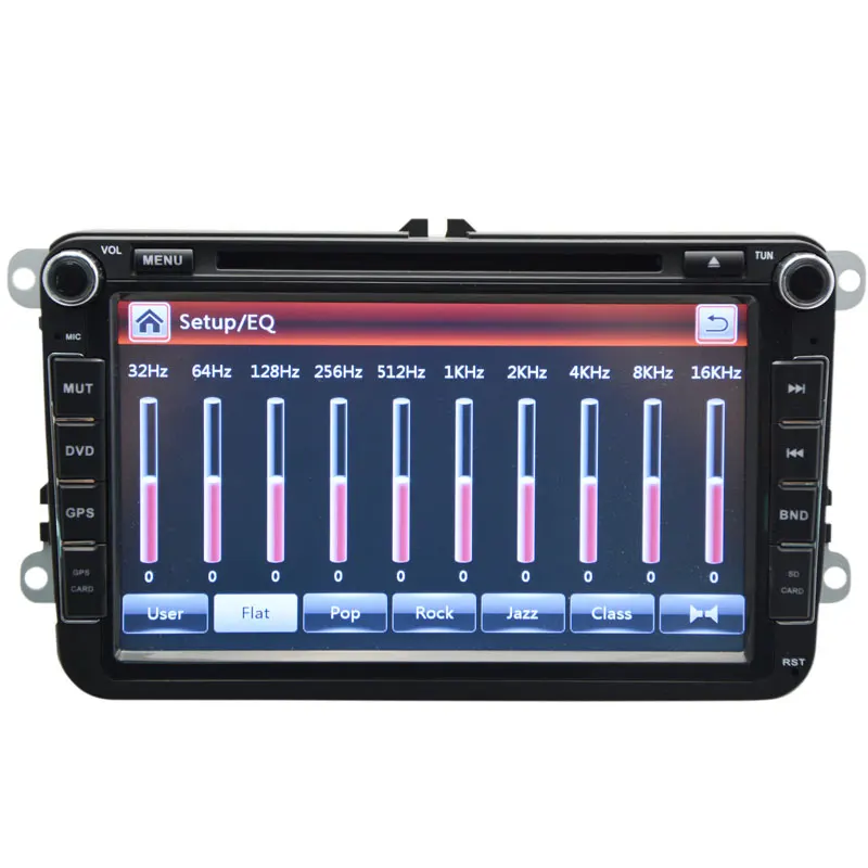 Специальный автомобильный DVD плеер 8 дюймов 2 DIN с системой GPS навигации для