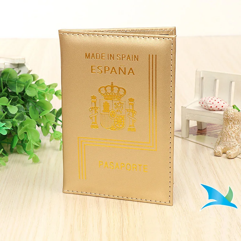 Модный испанский Держатель для паспорта Женский мягкий из искусственной кожи чехол для паспорта дорожный органайзер для документов симпатичный защитный чехол Para Pasaporte
