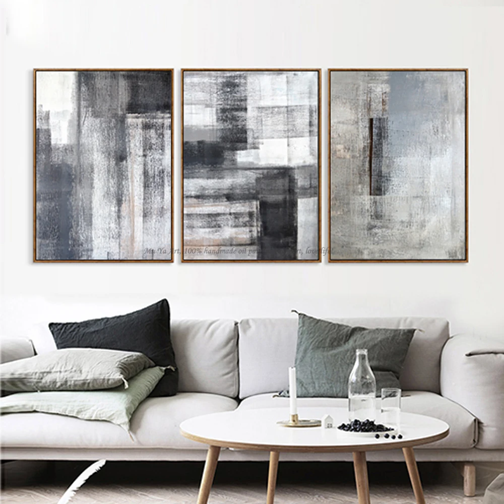 Cuadros decoracion abstracta quadros de parede para quarto tableau украшение murale salon современные настенные картины для гостиной