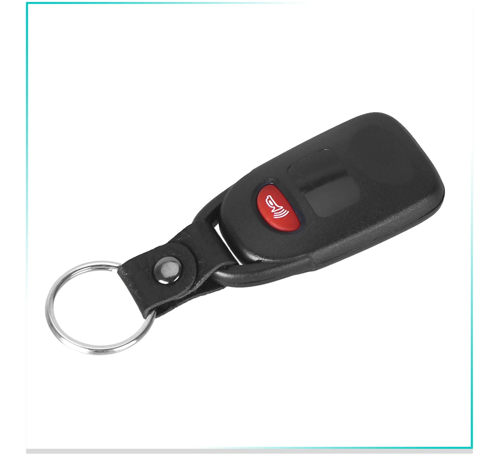 Dandkey Замена 2+ 1 3 кнопки дистанционного ключа автомобиля оболочки для Kia Hyundai Tucson Elantra Accent Santa Fe Пустой Брелок чехол