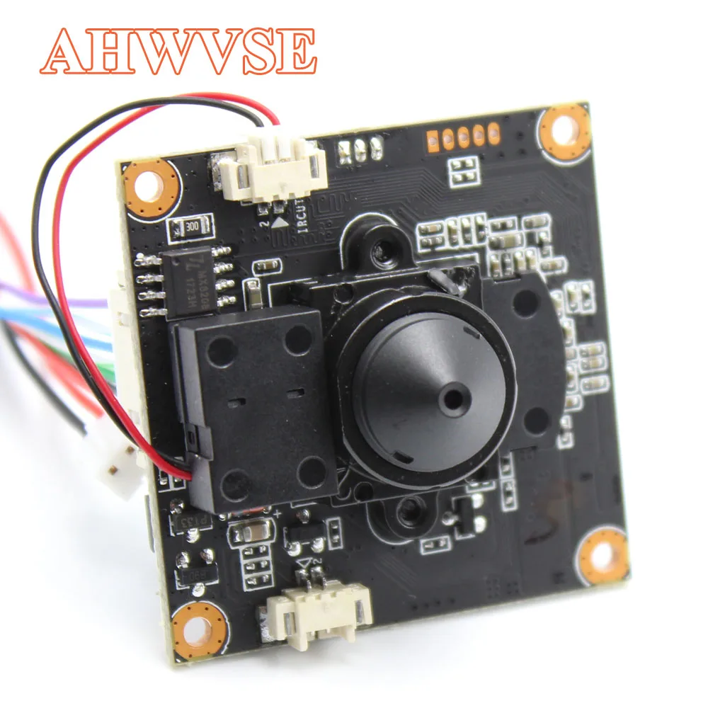 AHWVE Мини DIY ip-камера Модульная плата с IRCUT 1080P 2MP ONVIF H264 мобильный сервис XMEYE 3,7 мм объектив ONVIF