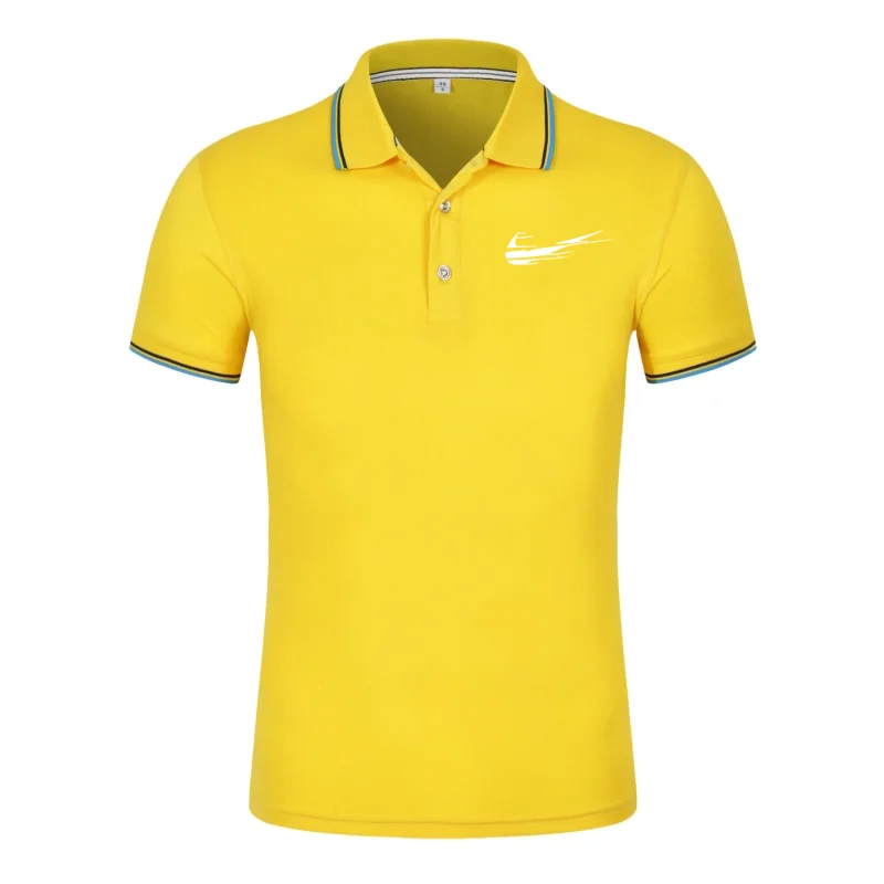 Дизайнерские мужские и женские хлопковые футболки поло с коротким рукавом