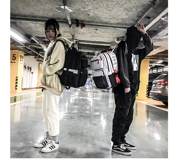 OZUKO Повседневный холщовый рюкзак для мужчин Женский Mochila модные школьные сумки большой емкости водонепроницаемый рюкзак для путешествий Mochilas