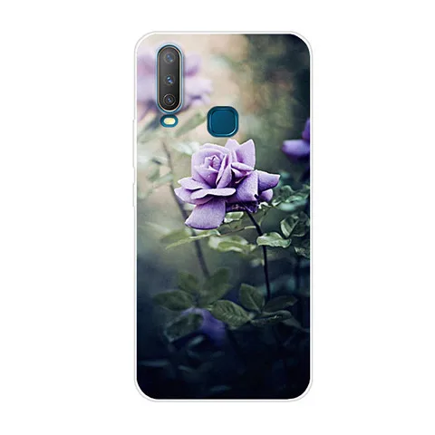 ДЛЯ VIVO Y12 чехол силиконовый чехол для телефона для VIVO Y15 задняя крышка прозрачный мягкий ТПУ для VIVO Y17 Y12 Y 12 15 VIVOY12 VIVOY15 17 чехол - Цвет: 10