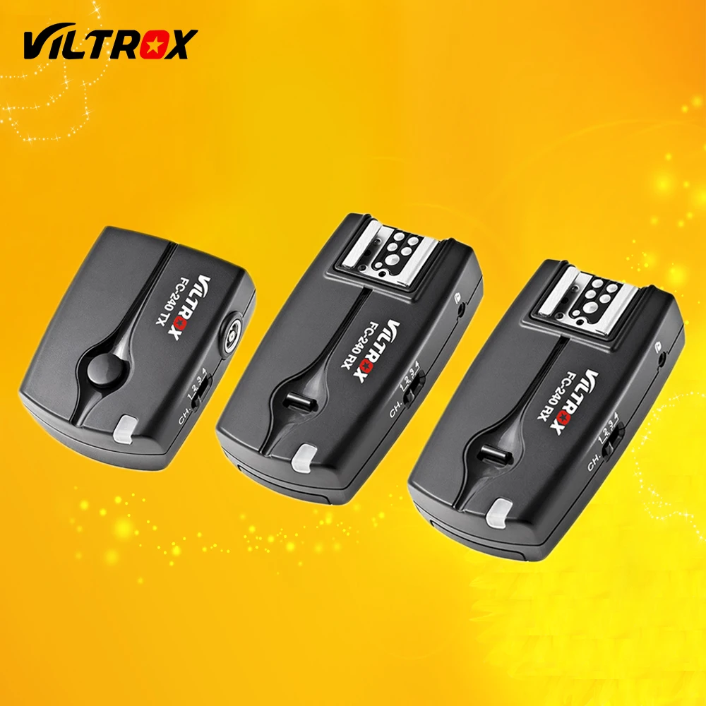 Viltrox FC 240 Беспроводное управление спусковым механизмом студийного стробоскопа