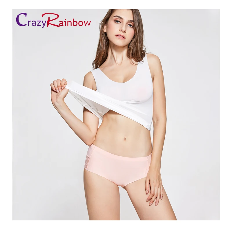 Горячая распродажа! L женские сексуальные кружевные трусики бесшовные хлопковые