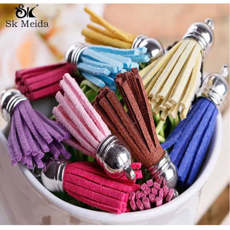 Замшевая кисточка 35 мм для брелоков ремешки сотовых телефонов ювелирные изделия