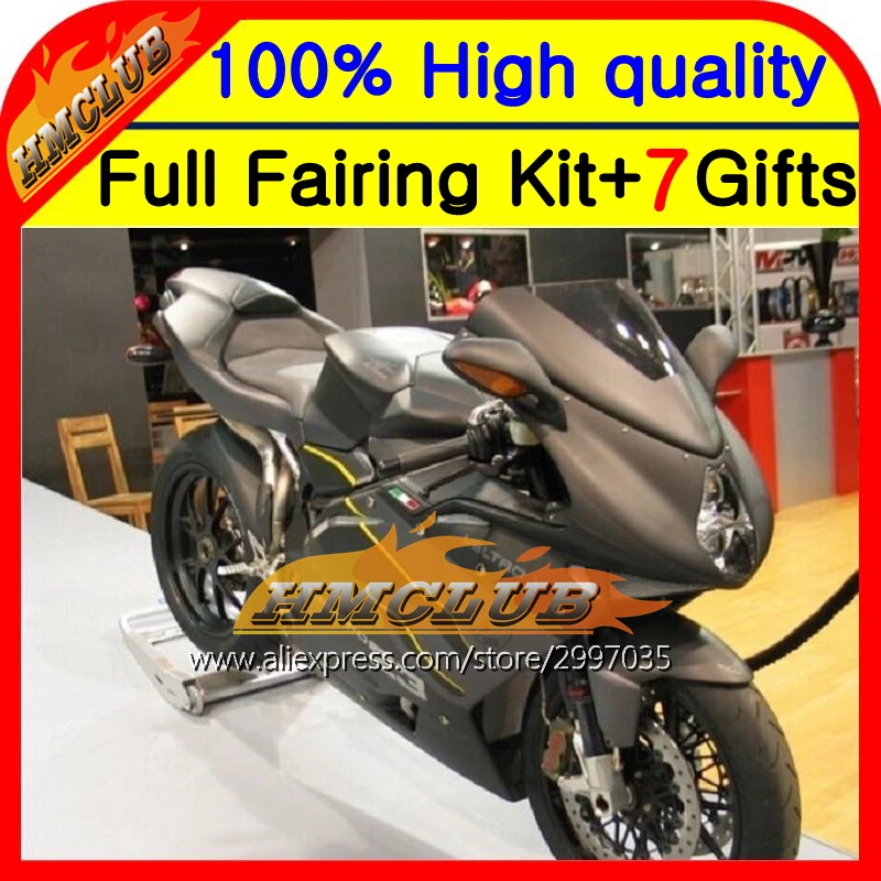 Корпус для MV Agusta F4 05 06 750 1000R 312 плоский черный 1078 11 MA матовый 2005 2006 4HM89 R312 750S 1000 R