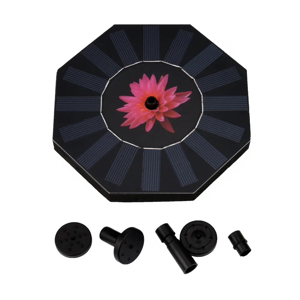 Плавающие солнечные панели фонтан для сада солнечный насос пруд погружной полив