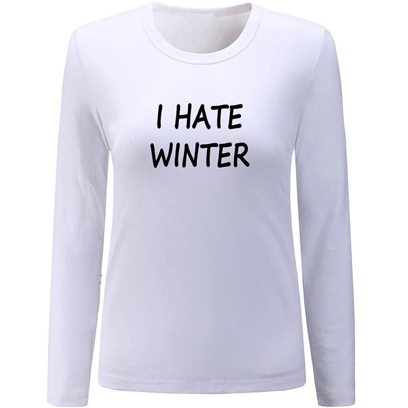 Женская футболка с принтом I Hate Mondays Winter Dream I'm A мотоциклетный дизайн женская