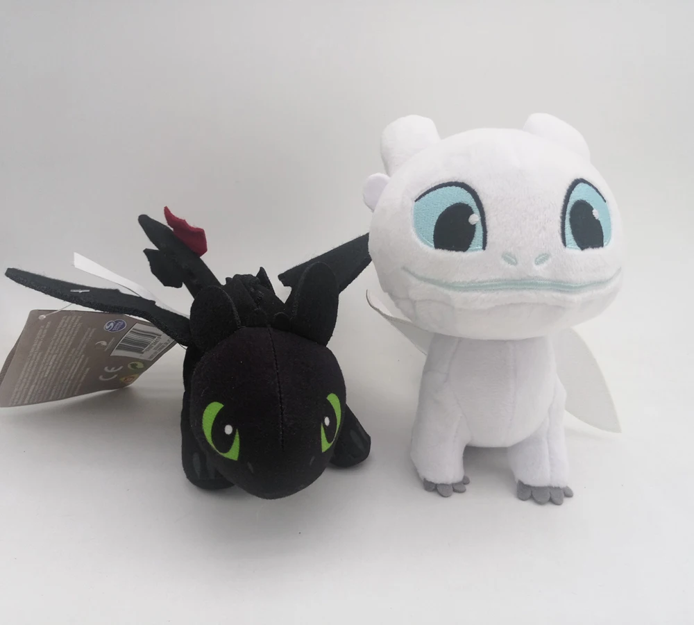 Дракон плюшевая игрушка светильник ярости мягкий белый дракон кукла 22 см новинка