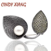 CINDY XIANG винтажные жемчужные броши «бант» для женщин, красивая модная брошь с бантом на булавке, свитер-корсаж, высокое качество, новое поступление