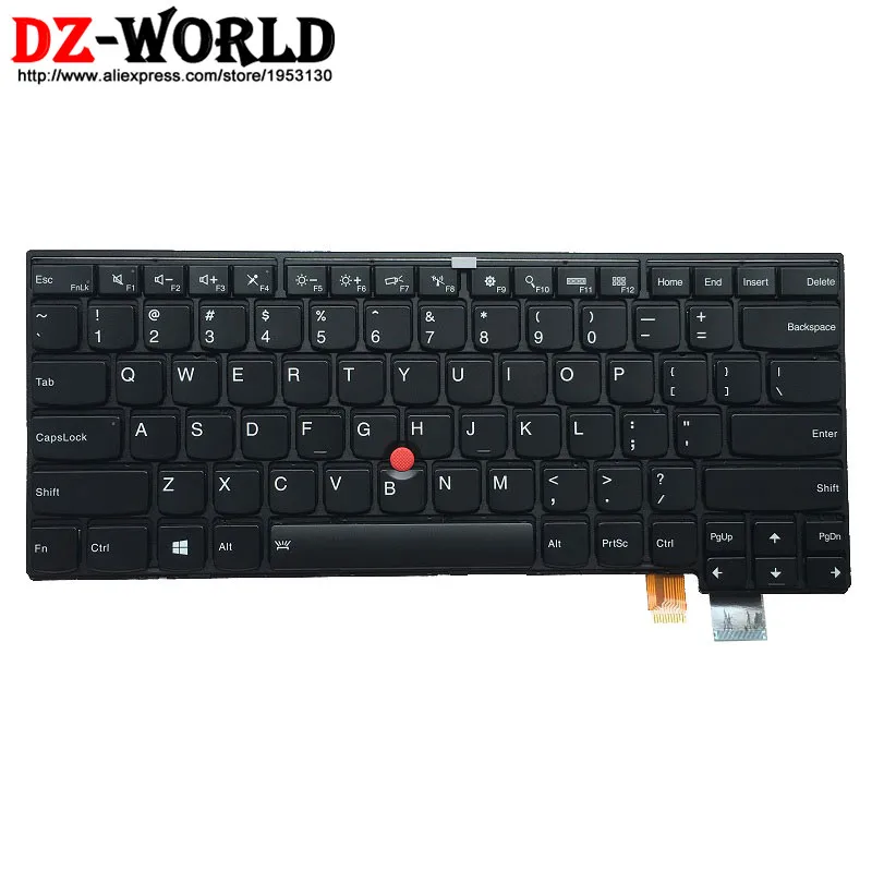 Новая Оригинальная английская клавиатура с подсветкой для Lenovo Thinkpad T460S T470S Teclado