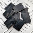 2 шт., черная прокладка для ручки ножа из рога буйвола