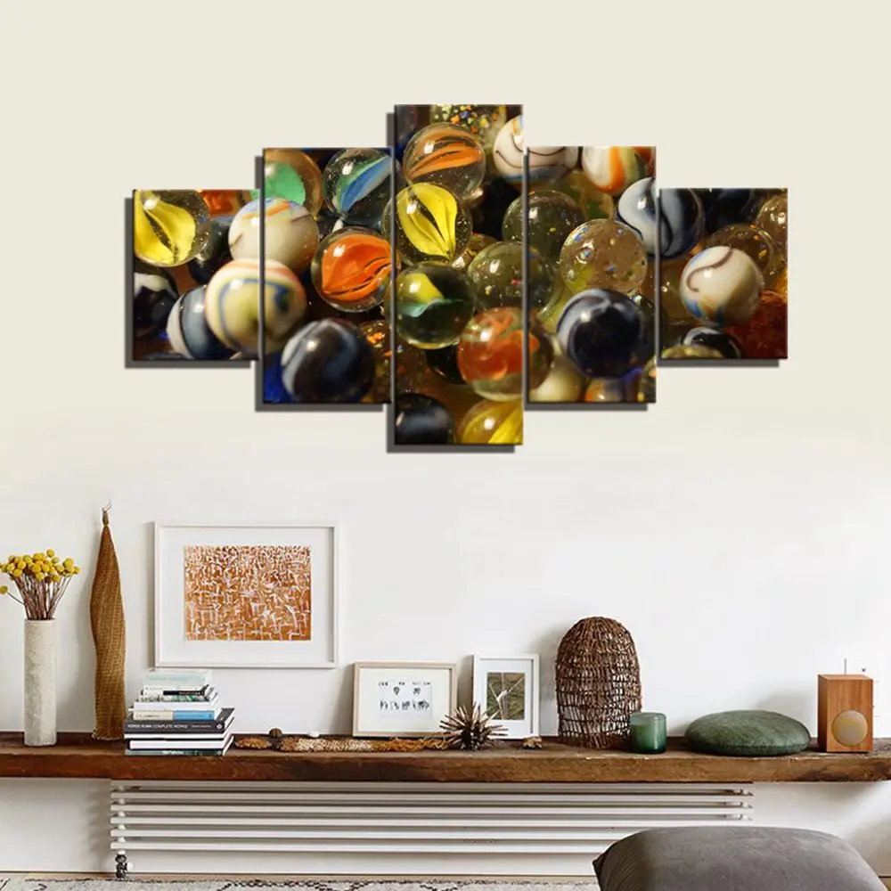 Модульный холст HD печатный плакат настенный художественный каркас 5 панелей