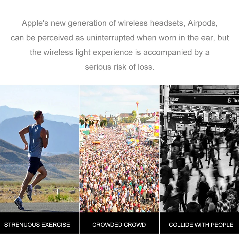 Силиконовый мягкий чехол для Airpods для Air Pods, противоударный защитный чехол для наушников, водонепроницаемый чехол для iphone 7 8, аксессуары для гарнитуры