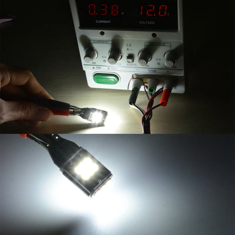 Автомобильный фонасветильник заднего хода T16 T15 Canbus W16W Led 921 912 906 904 902 800 фонарь