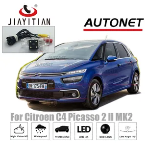 Камера заднего вида JIAYITIAN для Citroen C4 Picasso 2 II MK2 2013  2018, камера заднего вида с ночным видениемCCD, камера номерного знака