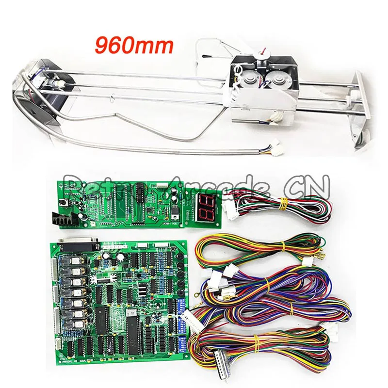 

96cm Gantry with claw and motor, motherboard and wires cable parts arcade cabinet coin game kit for DIY toy crane machine