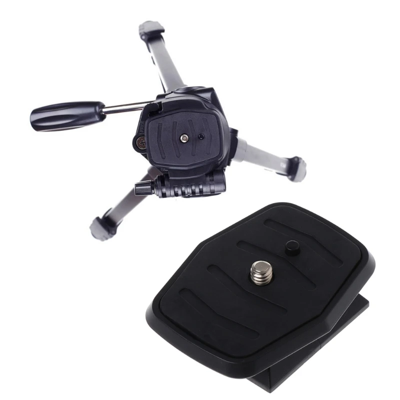 

Quick Release Plate Universal QB-4W Tripod Screw Adapter For YUNTENG Velbon Sony ABS Camera Quick Release Plate