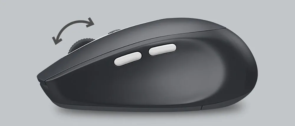 Logitech серый M590 Бесшумная беспроводная bluetooth мышь двойной режим Nano приемник без упаковки для розничной продажи