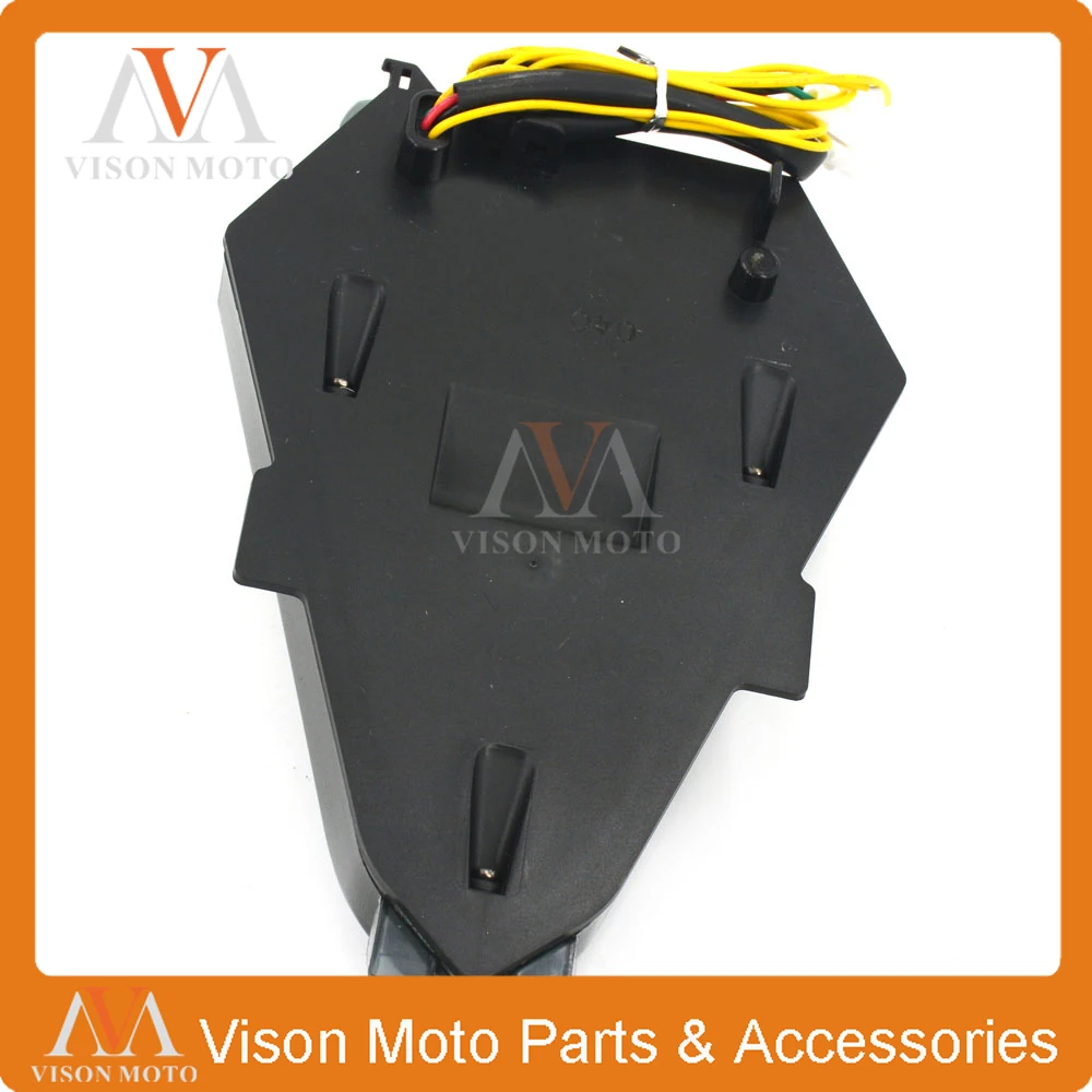 Задний фонарь для мотоцикла Тормозные сигналы СВЕТОДИОДНАЯ встроенная лампа YAMAHA