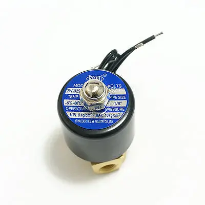 24В DC 2W 025 06 2 Way W серии латунь воздушный Газ Вода Соленоидный клапан 1/8 &quotBSP