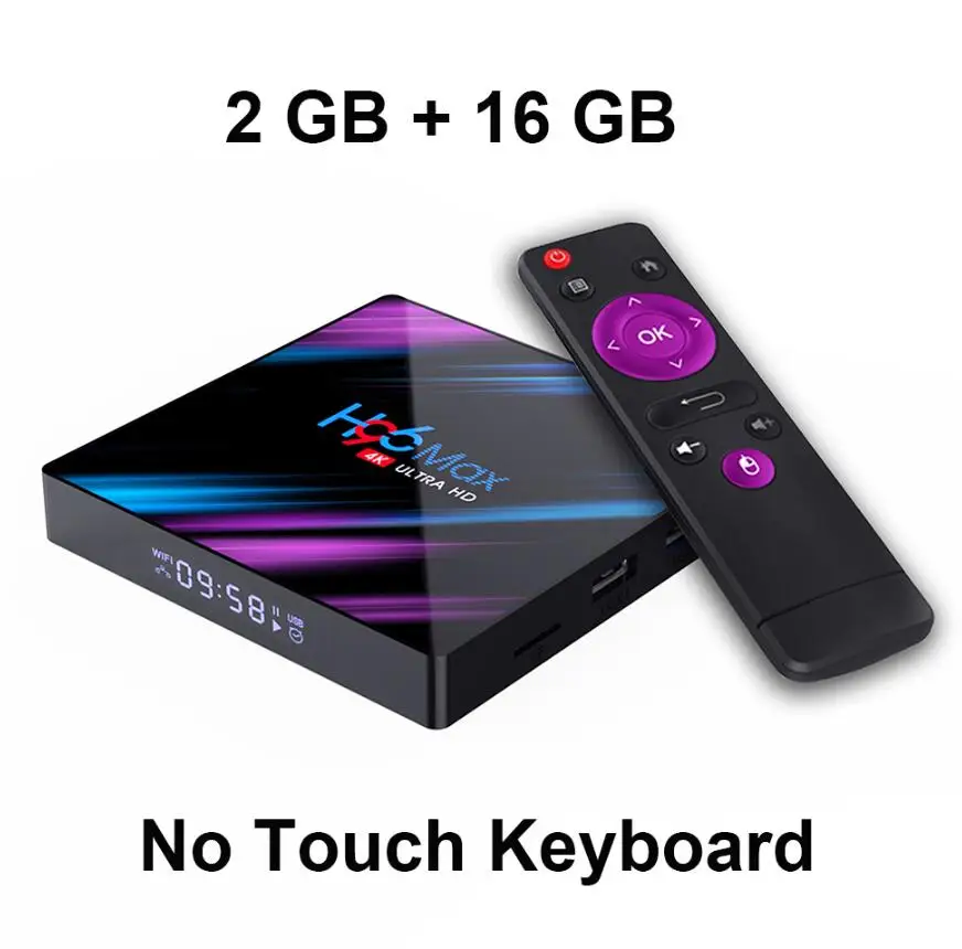 2GB 16GB H96 Max Plus 4 Гб 64 ГБ Android ТВ приставка 9,0 Смарт ТВ приставка RK3318 2,4G/5 ГГц Wifi HDR 4K H.265 4 ГБ 32 ГБ H96MAX медиаплеер телеприставка - Цвет: 2GB 16GB