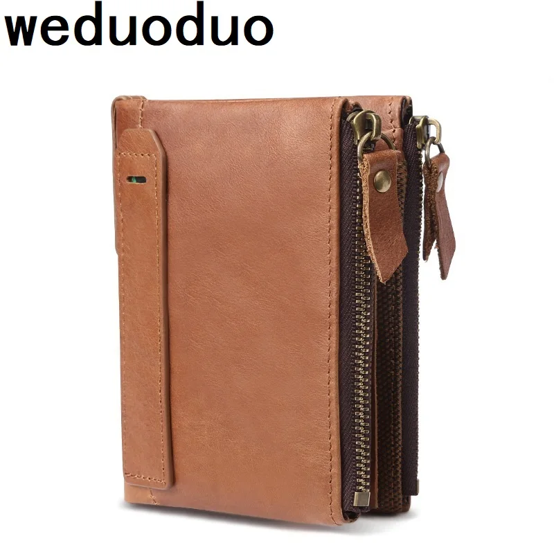 

Кошелек Weduoduo мужской, из 100% натуральной кожи