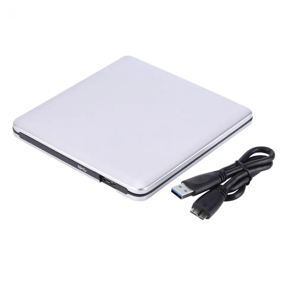 USB 3 0 внешний привод DVD/CD +/ RW тонкий портативный DVD горелка для MacBook ноутбука