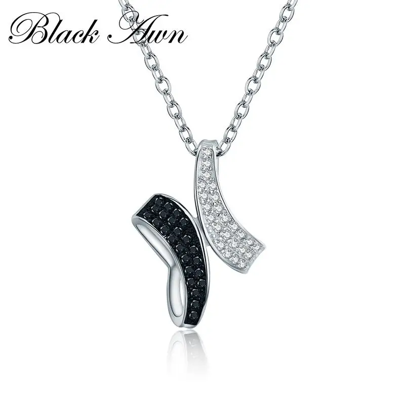 Classic 925 Sterling Silver Fine Jewelry Trendy Engagement necklaces & pendants for Women Bijoux En Argent 925 P041