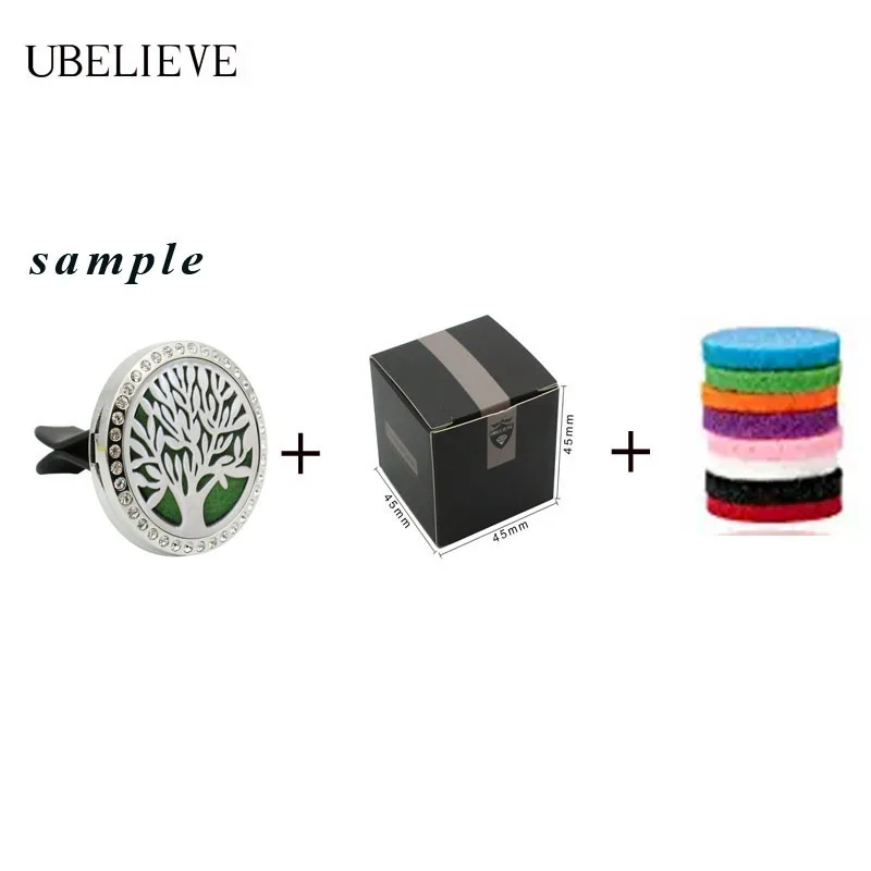 Магнитный автомобильный диффузор для эфирного масла размером 30 мм магнитный