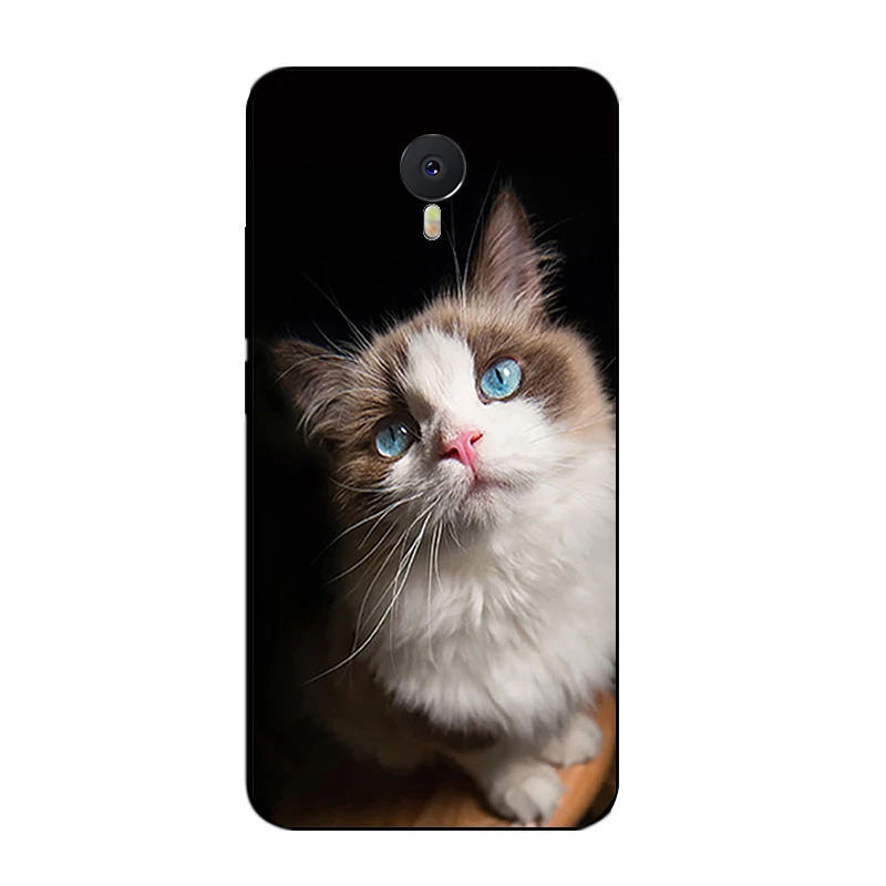 5 дюймов черный мягкий TPU DIY для Meizu M3 Note задняя крышка Pro Чехол телефона 1 0 мм Тонкий