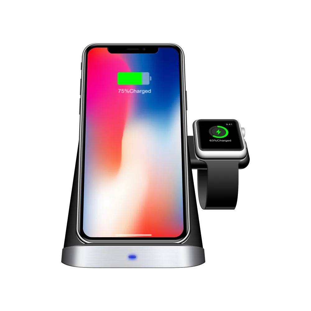 EHuuGie 3 в 1 зарядная док-станция Беспроводное зарядное устройство для iPhone/samsung