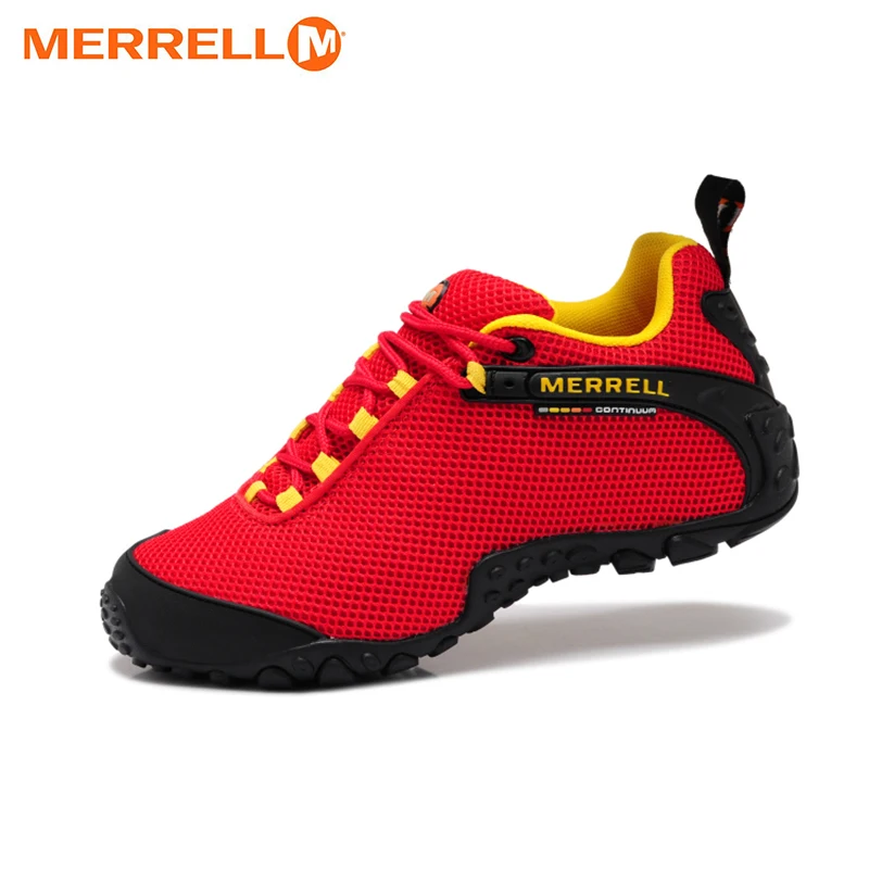 Оригинальный Merrell Для мужчин дышащая Отдых Открытый спорт сетки Треккинговые