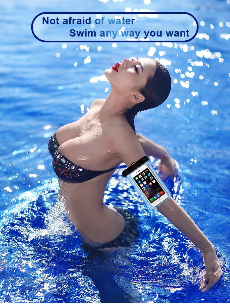 Водонепроницаемый чехол для телефона для samsung Galaxy S9 S8 S7 S6 S4 A7 A8 A9 J3 J5 J7 A3 A5 A7 крышка мешок сумка для Xiaomi Mi 9 9t A2 A3