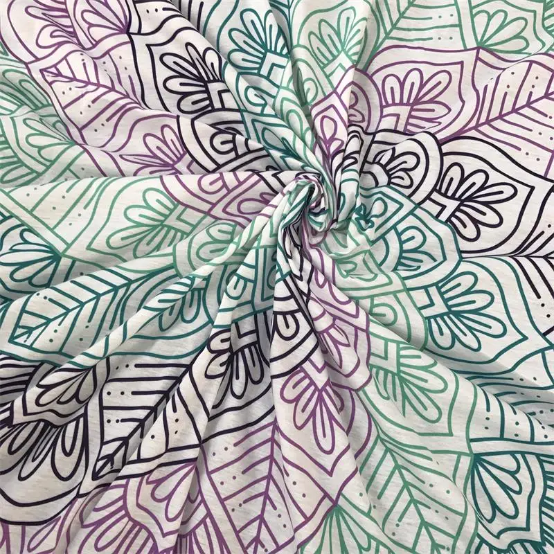 Лучшее качество изготовлено из хлопка в богемном стиле индийская мандала одеяло