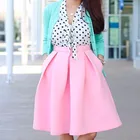 Юбка женская плиссированная атласная, модная в уличном стиле, с завышенной талией, на молнии, трендовая, для взрослых, на заказ, на осень-зиму