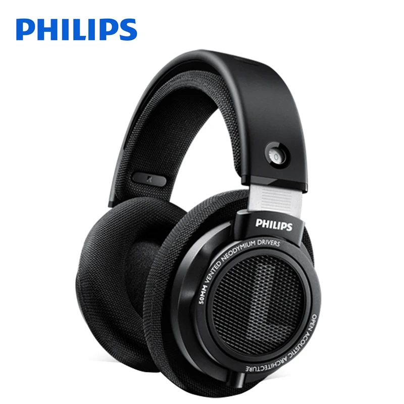 Philips профессиональные проводные наушники SHP9500 с активным шумоподавлением для