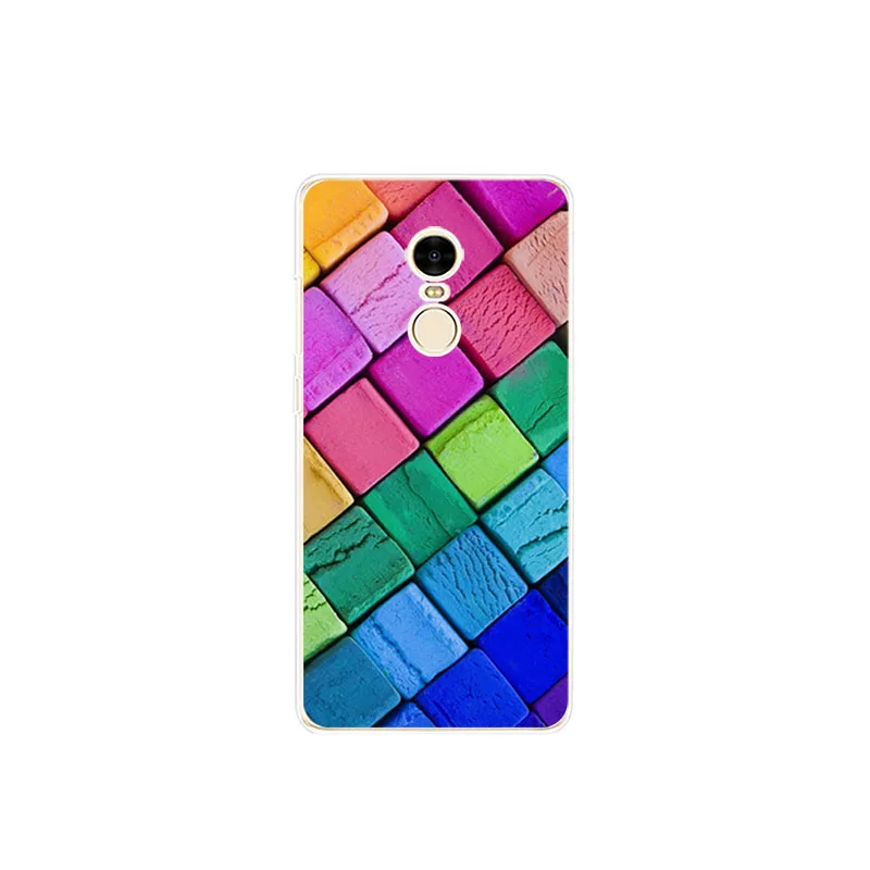 Soft Silicone Cover Case For Xiaomi Redmi Note 4 Global Version case 5.5 inch TPU Back Phone 4X |