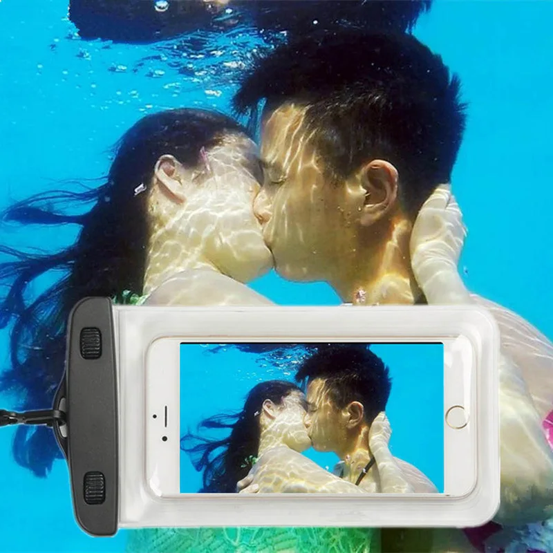 White Олаф Универсальный Водонепроницаемый Чехол для iPhone X XS MAX 8 7 6s 5S Plus Чехол Пакет сумка Чехлы для телефона Coque водонепроницаемый чехол для телефона - Цвет: White