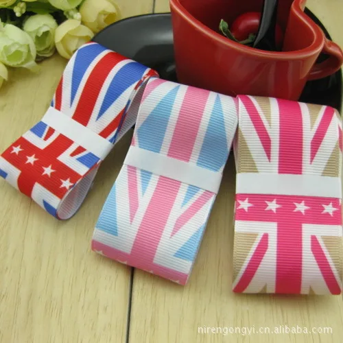 

38mm Single Face Polyseter Ribbon DIY Manual Rib Satin Ribbon Rope tape Bowknot Hair accessories 10M/Lot