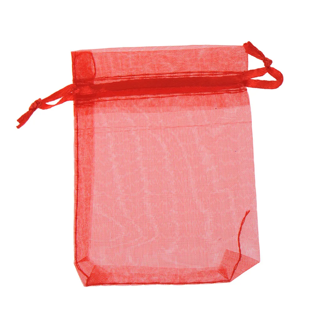 5 шт./лот оптовая продажа милые красочные сумки из органзы для свадебной