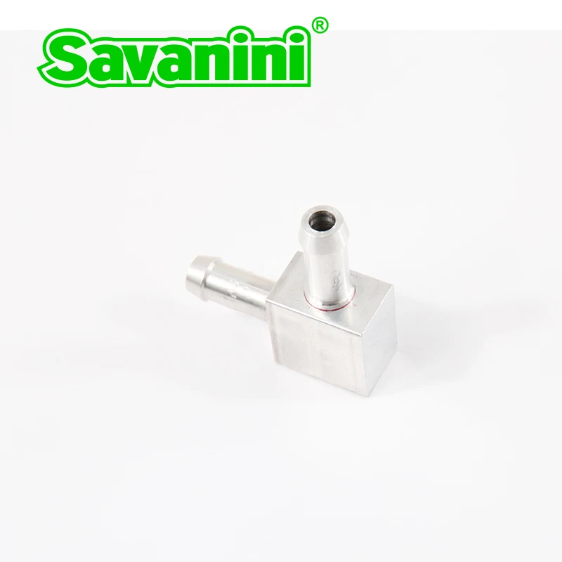 Savanini высокое качество 2 шт. Алюминий 3 пути/2 пути T/L трубки тройник вакуумный разъем силиконовый шланг зажим