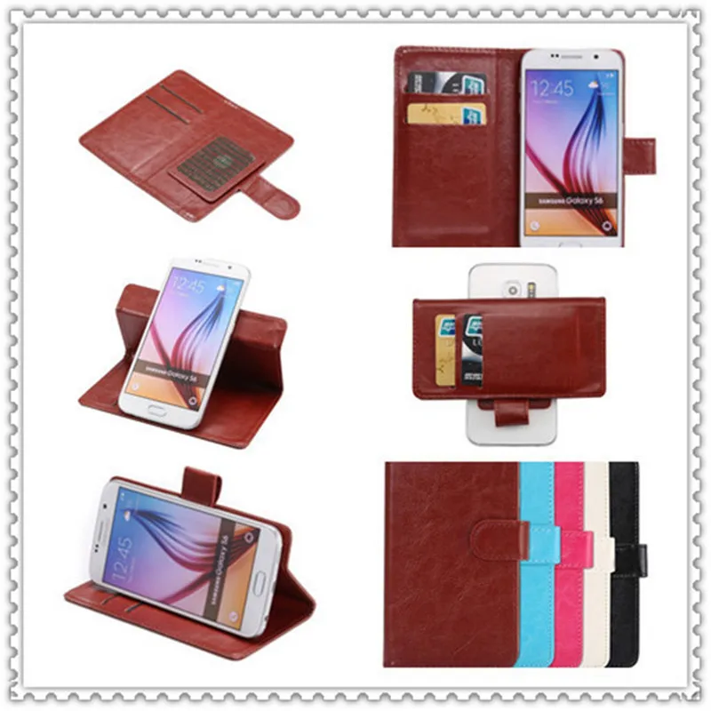 2016 Горячей Продажи ИСКУССТВЕННАЯ Кожа Защита Телефон Случае С 5 Цветов И Карты