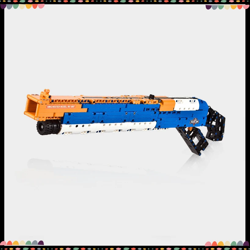 Строительные блоки Военная серия Legoing High Simulation Action Shot guns technology Кирпичи игрушки